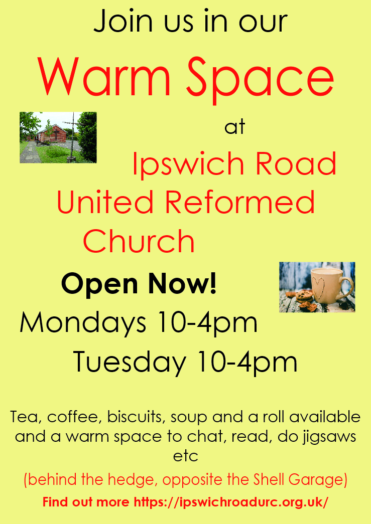 Warm Space | Ipswich Road URC